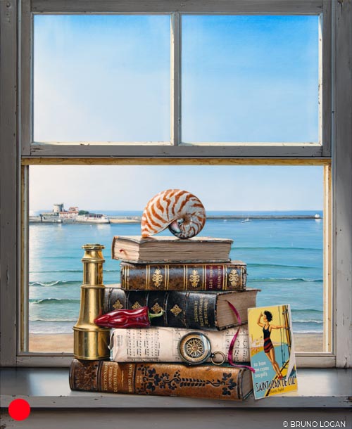 Bruno Logan - Trompe-l'oeil Painting